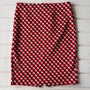 NYCC Women’s Geometric Print Pencil‎ Skirt Size Medium